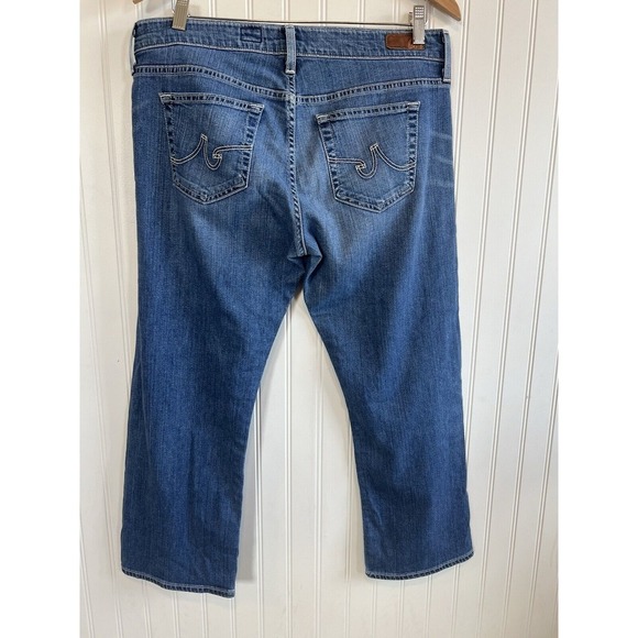 Adriano Goldschmied The Tomboy Crop 32 Relaxed Straight Crop Jeans Women's - Picture 2 of 14